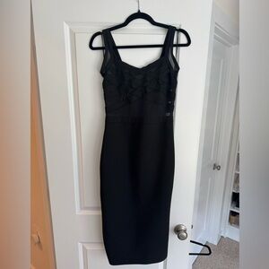 Fashion Nova Black Bandage Dress NWOT